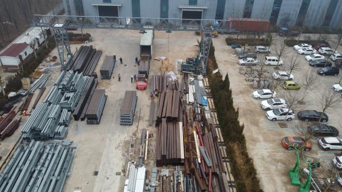 Q355B Προσυσκευασμένη δομή χάλυβα δομή χάλυβα αποθήκης 7