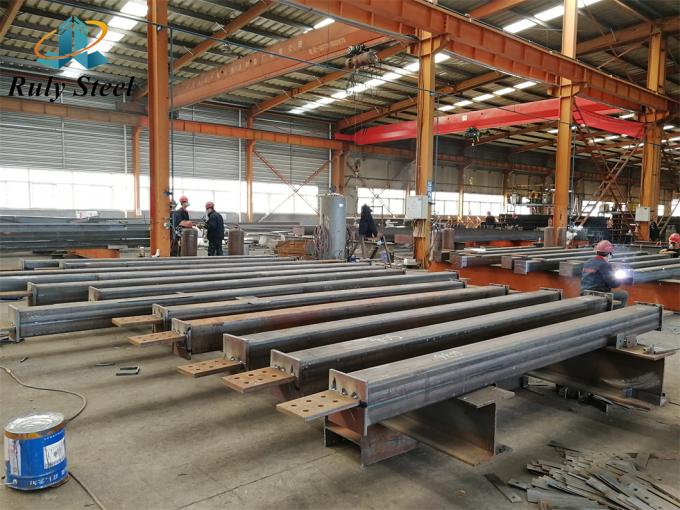 Q355B Προσυσκευασμένη δομή χάλυβα δομή χάλυβα αποθήκης 3