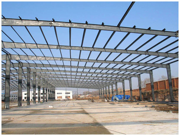 Χάλυβα H-Section Poultry House Prefab Χάλυβα Χάλυβα δομή CE 1
